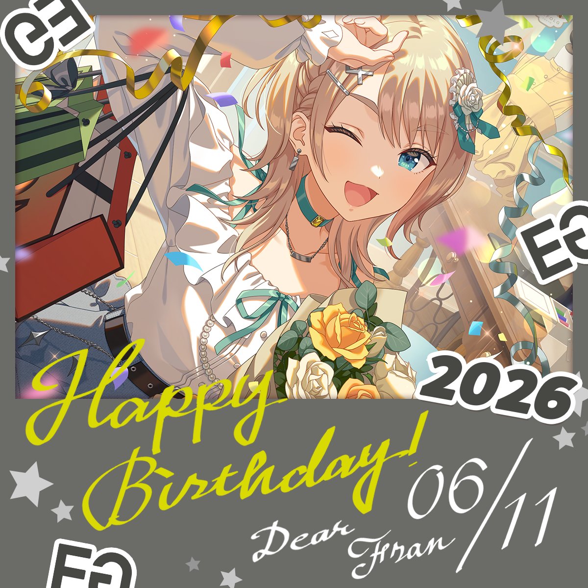 Happy Birthday 2026/06/11 Dear Fran