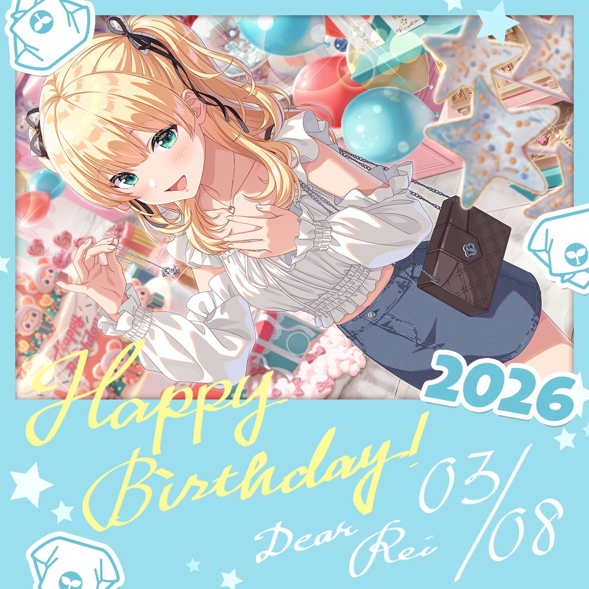Happy Birthday 2026/03/08 Dear Rei