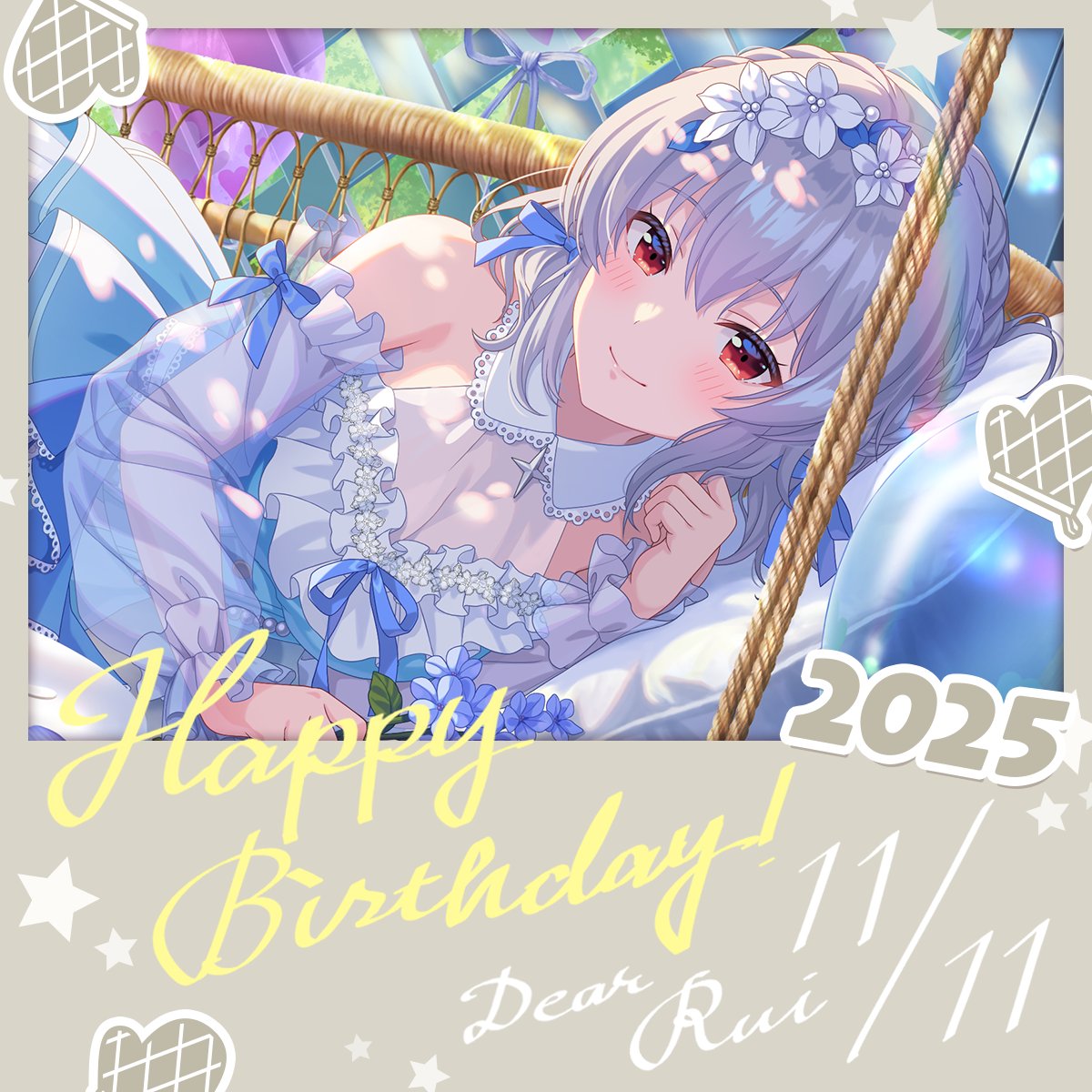 Happy Birthday 2025/11/11 Dear Rui