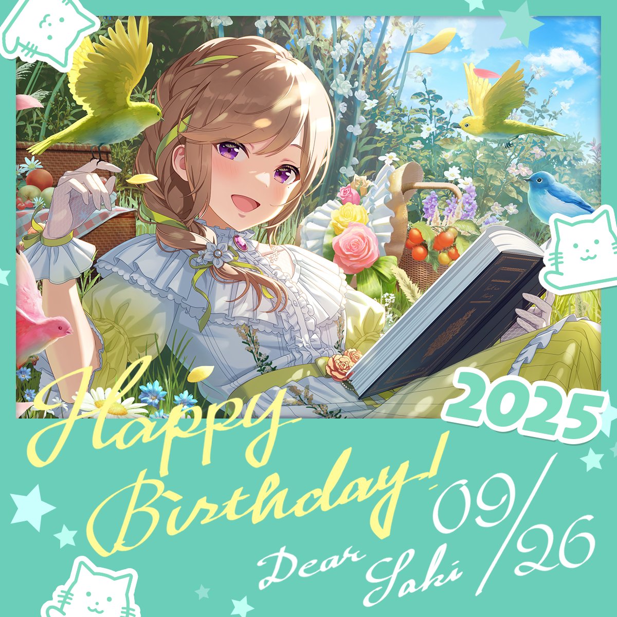 Happy Birthday 2025/09/26. Dear Saki