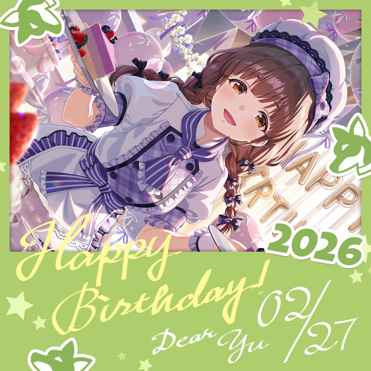 Happy Birthday 2026/02/27 Dear Yu